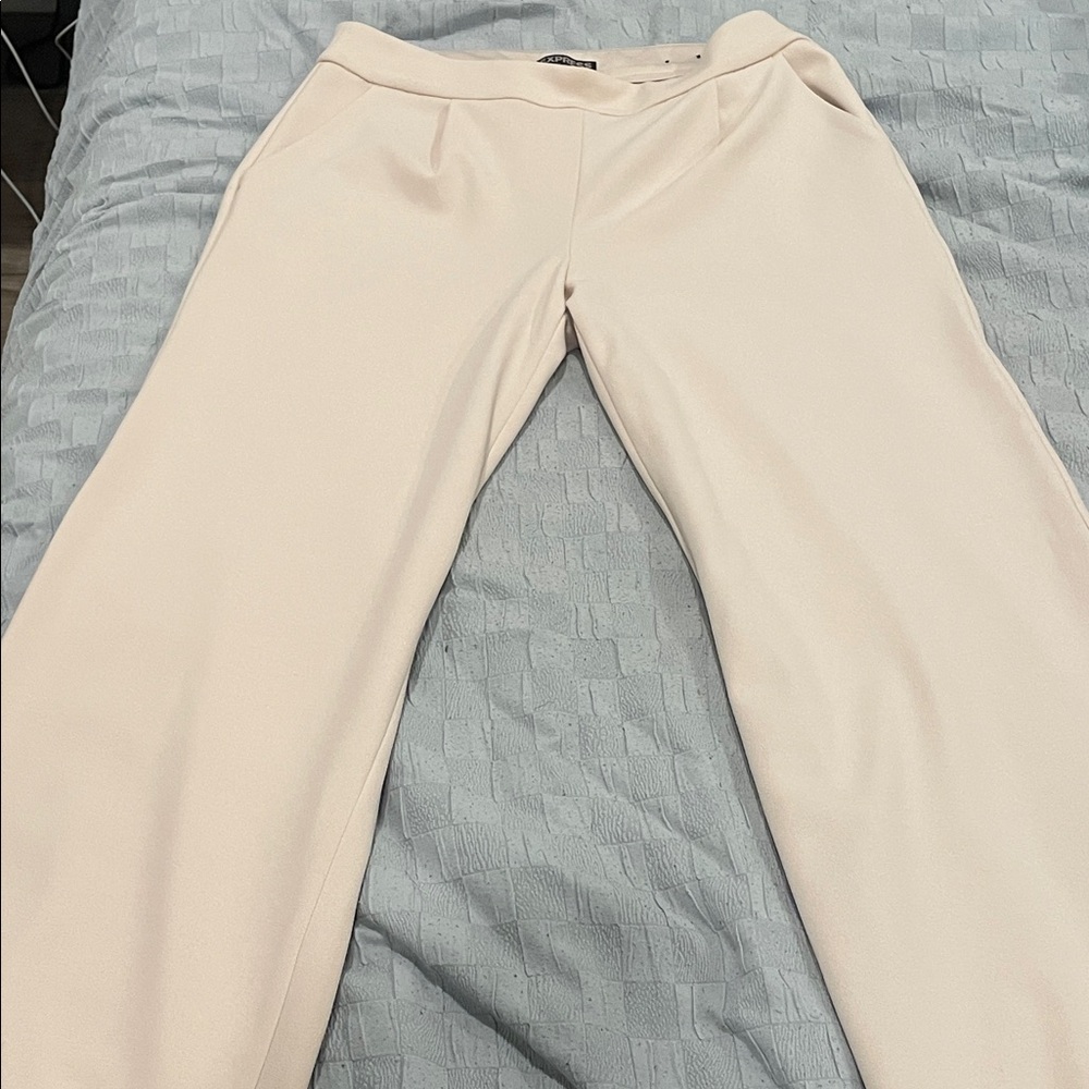 Light Blush (can pass for cream) Express Women's Pants